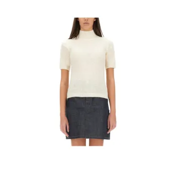 A.P.C High Neck Short Sleeved Jumper