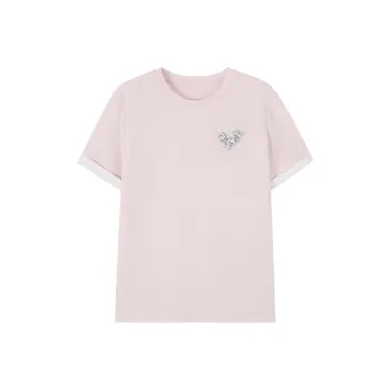ABBY GODDESS Summer Regular T Shirt Women's Pink