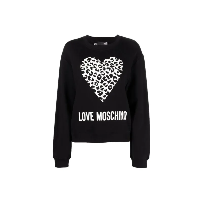 LOVE MOSCHINO Sweatshirts Women's Black-0