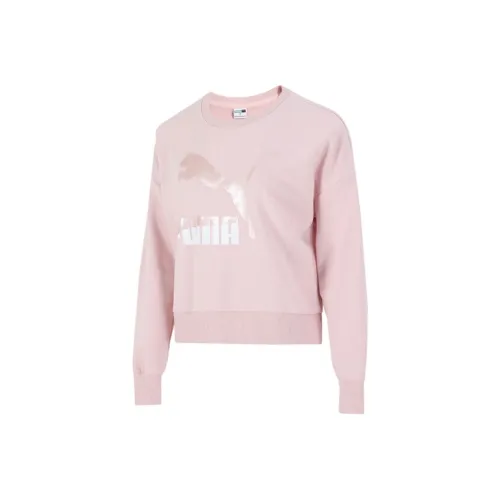 PUMA CLASSICS Sweatshirt Women's Pink