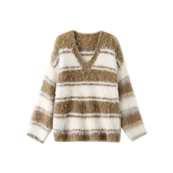 ETERNITY ITA Sweaters Women's White Brown