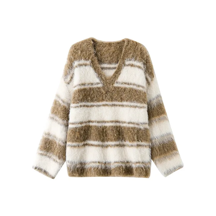 ETERNITY ITA Sweaters Women's White Brown-0