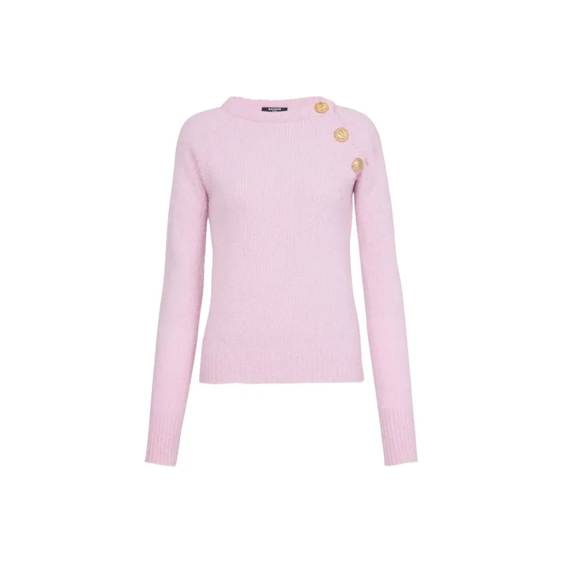 BALMAIN SS22 Sweater Women's Pink-0