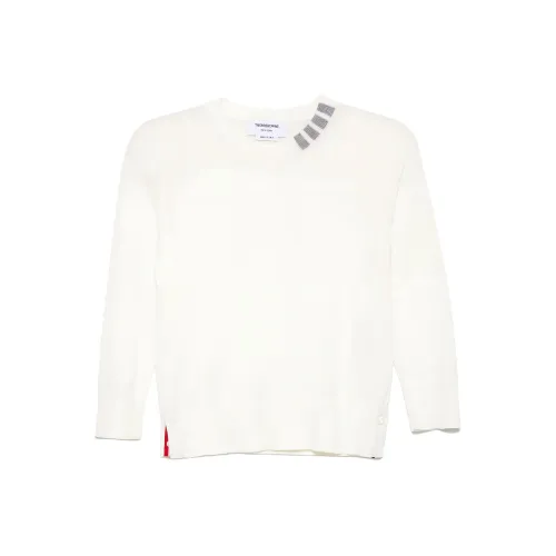 THOM BROWNE 4 Bar Crewneck Jumper
