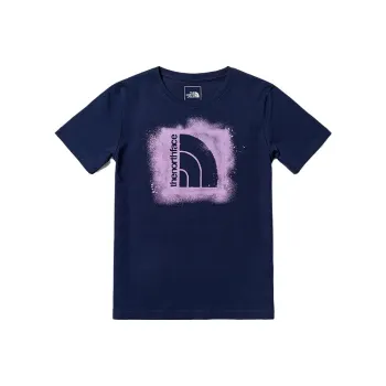 THE NORTH FACE Set in Sleeve T Shirt Women's Navy Blue