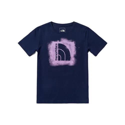 THE NORTH FACE Set in Sleeve T Shirt Women's Navy Blue