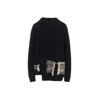 Yohji Yamamoto Fringed Asymmetric Jumper