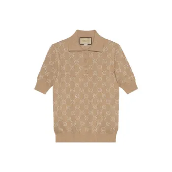 GUCCI Polo Shirts Women's Brown
