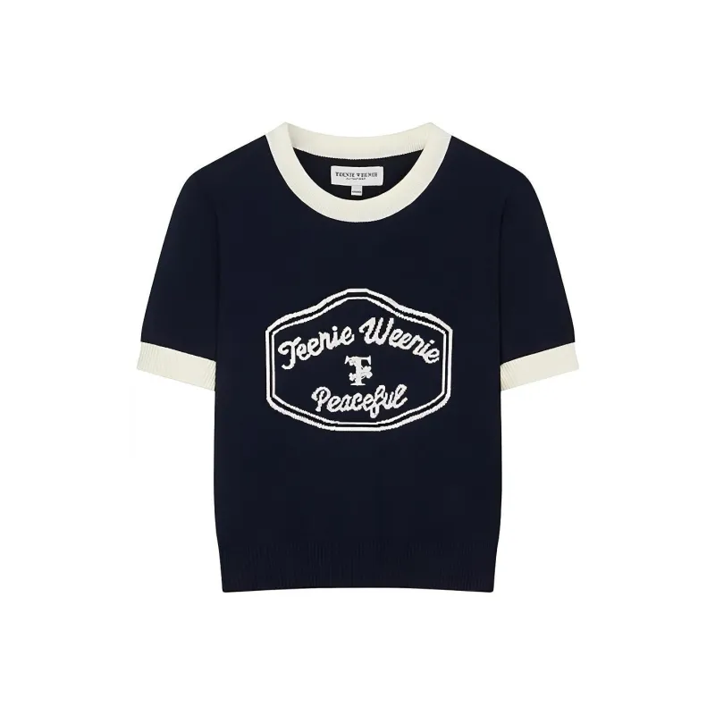 Teenie Weenie Sweater Women's Navy Blue-0