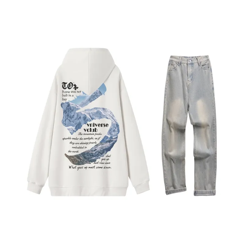 VniVerseVClub Sweatshirt Set Unisex-4