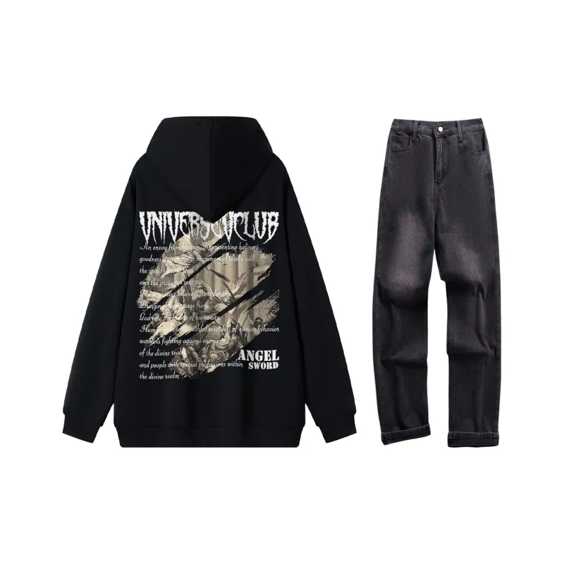 VniVerseVClub Sweatshirt Set Unisex-8