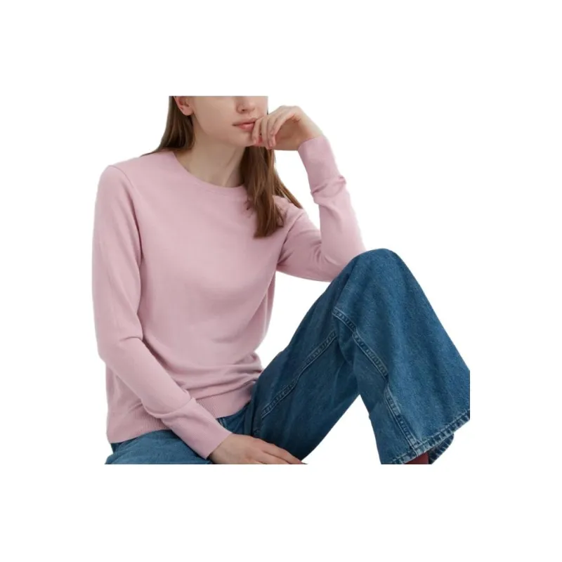 UNIQLO Sweaters Women's Peach Pink-0