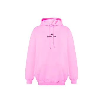 Balenciaga Soccer Hoodie Pink