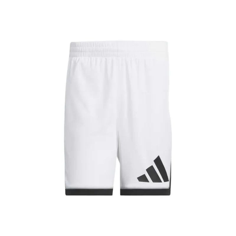 Adidas BASKETBALL Badge Of Sport Shorts Casual Shorts Men's White-0