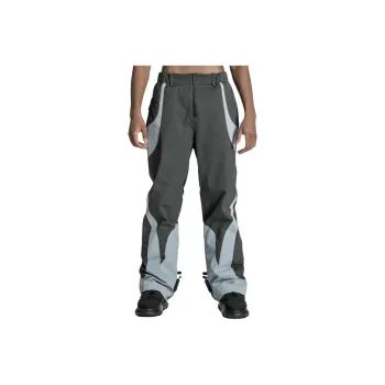 NORVINCY Winter Elastic Waistband Warm Casual Pants Unisex
