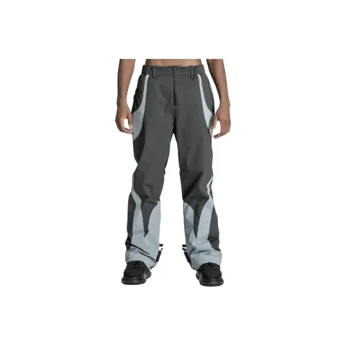 NORVINCY Winter Elastic Waistband Warm Casual Pants Unisex