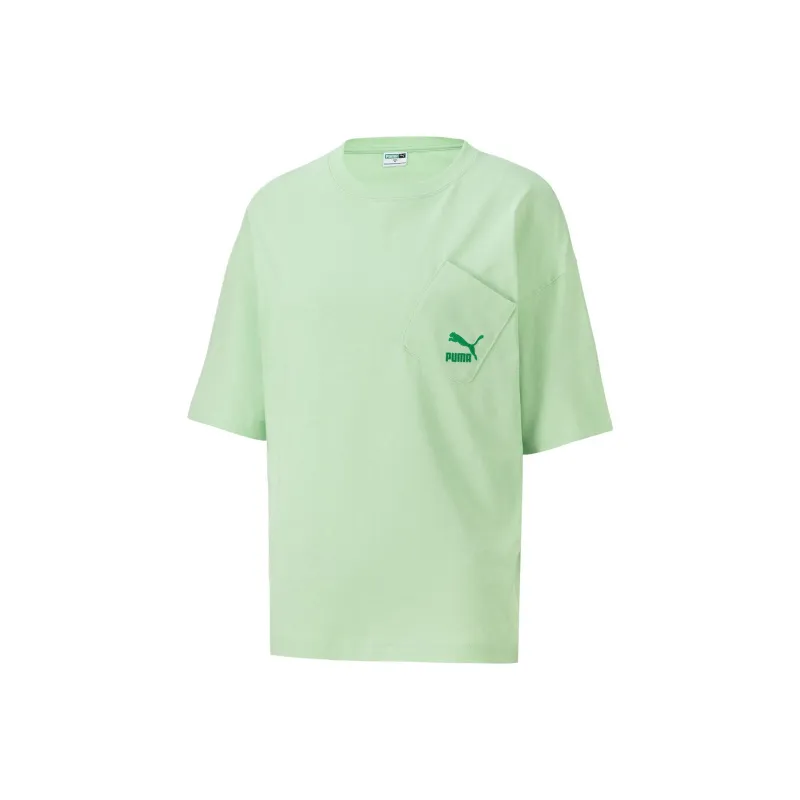 PUMA T Shirt Women's Mint Green-0