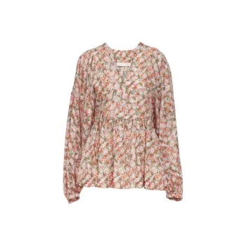 See By Chloé Floral print Silk Blouse