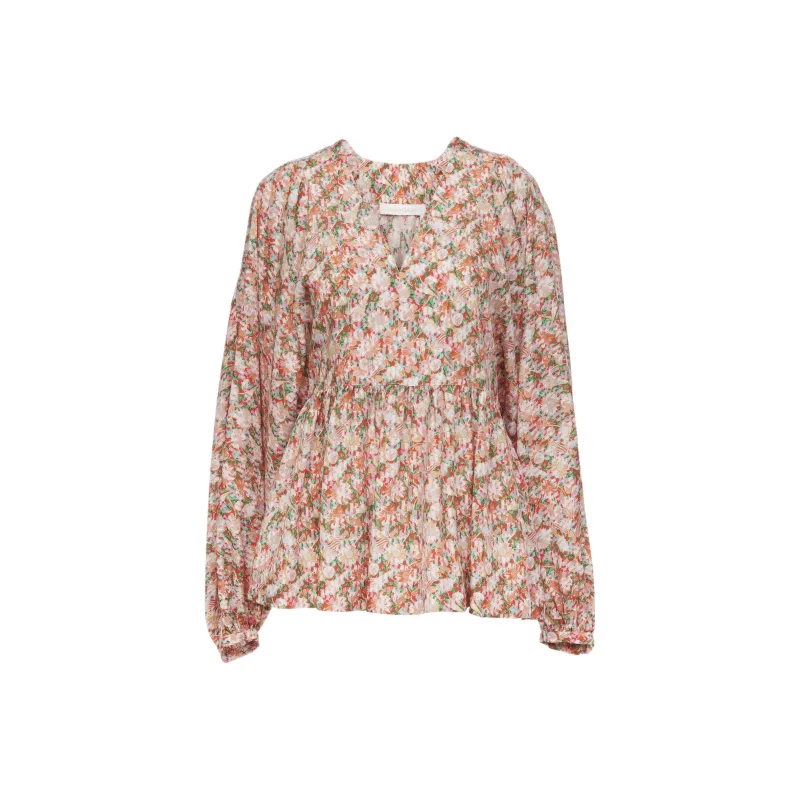 See By Chloé Floral print Silk Blouse-0
