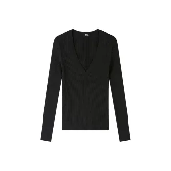 A.P.C x Katie Holmes SS24 Knitwear Women's Black