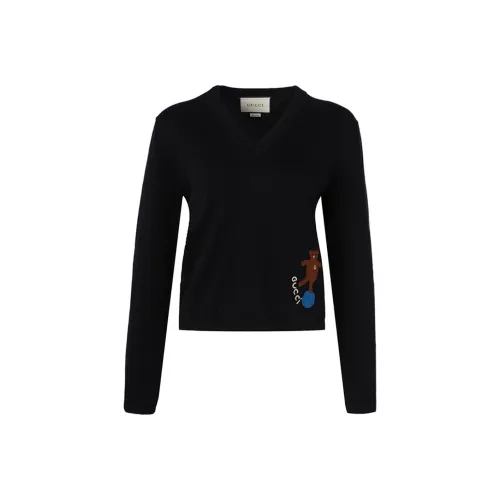 GUCCI Cashmere Sweater Women's Black
