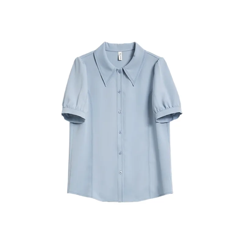 Mambe Shirts Women's Turquoise-0