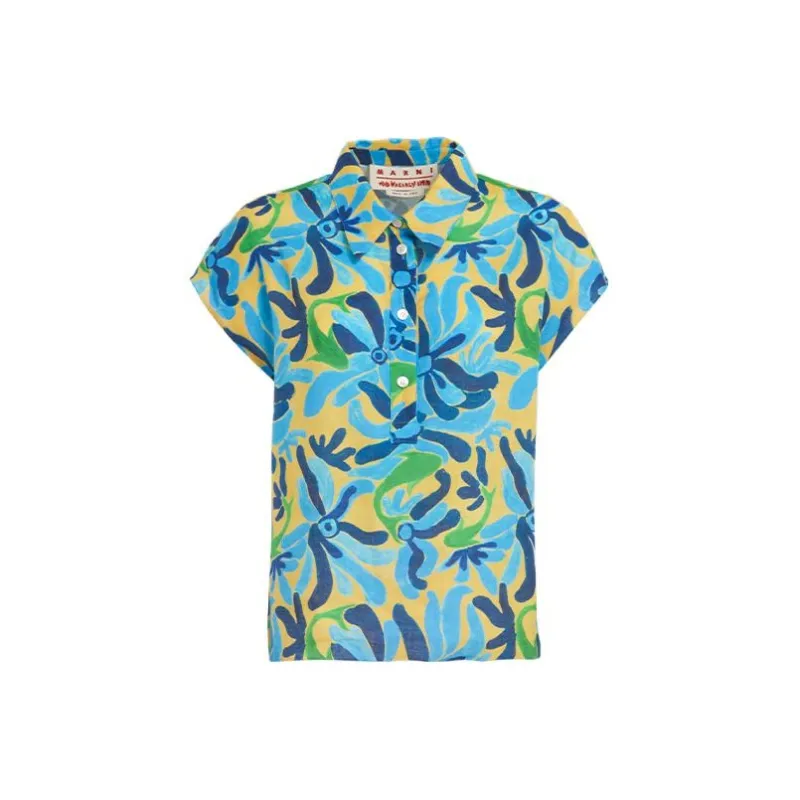 MARNI X No Vacancy Inn Co-brand T-Shirts Women's Multicolor-0
