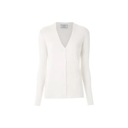 PRADA Cashmere Sweaters Women's White