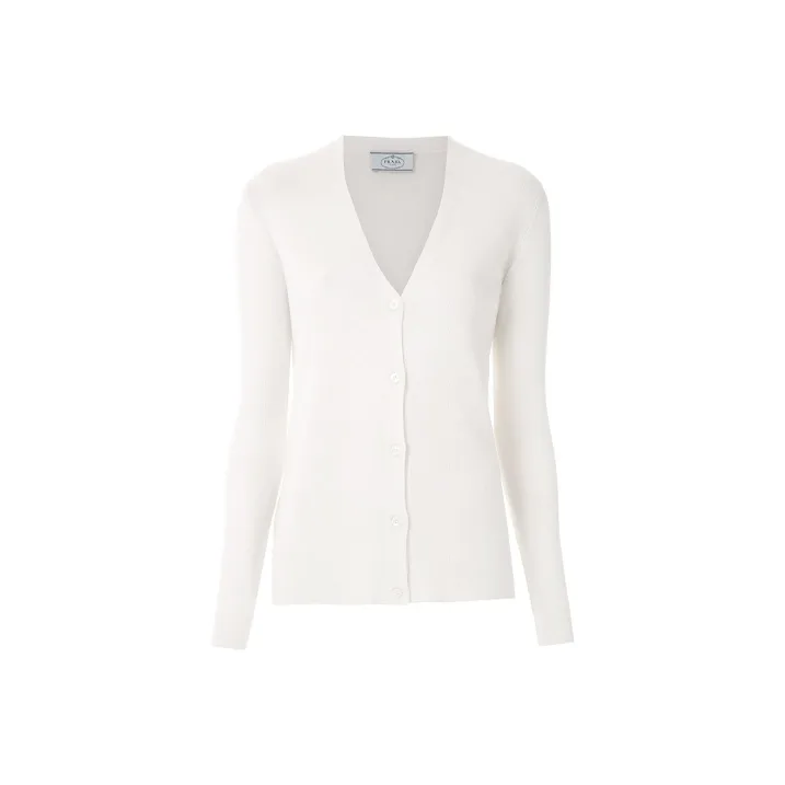 PRADA Cashmere Sweaters Women's White-0