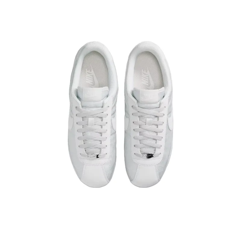 Nike Cortez Anti Slip Wear Resistant Low Top Running Shoes Women's Gray-3