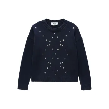 MSGM Eyelet embelishmet Jumper