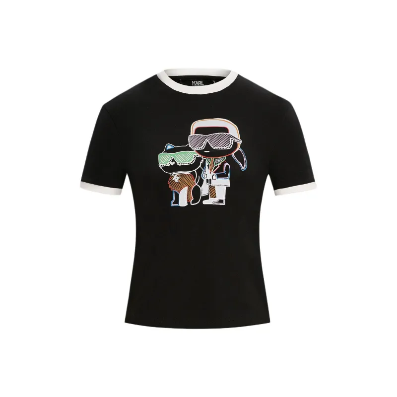KARL LAGERFELD T Shirt Women's Black-0
