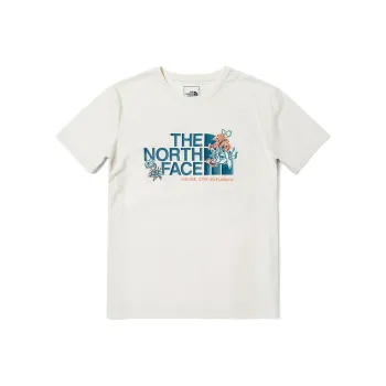 THE NORTH FACE Set in Sleeve T Shirt Women's Ecru