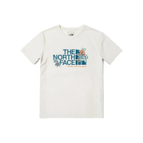 THE NORTH FACE Set in Sleeve T Shirt Women's Ecru