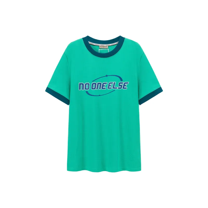 NO ONE ELSE Drop Shoulder Sleeve T Shirt Unisex-2