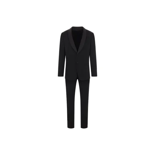 GIORGIO ARMANI Soho Line Single breasted Tuxedo In Wool Crêpe