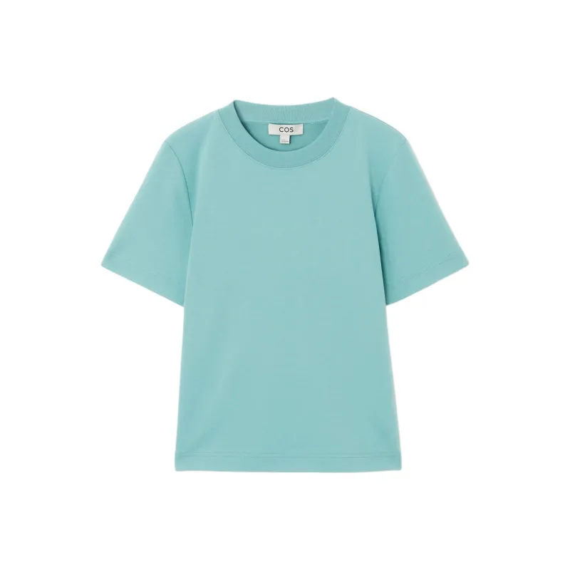 COS T Shirts Women's Lake Blue-0