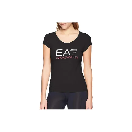 EMPORIO ARMANI EA7 T Shirts Women's Black