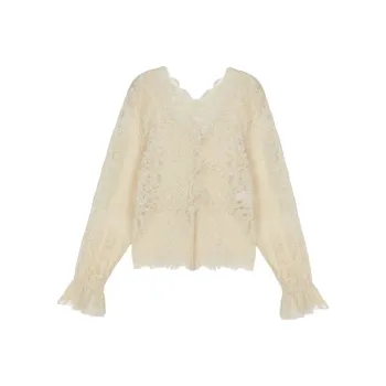 MUKOK Shirt Women's Cream Beige