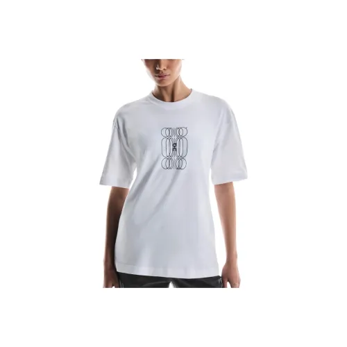 On Club Drop Shoulder Sleeve T Shirt Women's White/Black