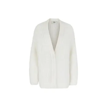 FENDI FW22 Loose Fit Knitwear Women's White