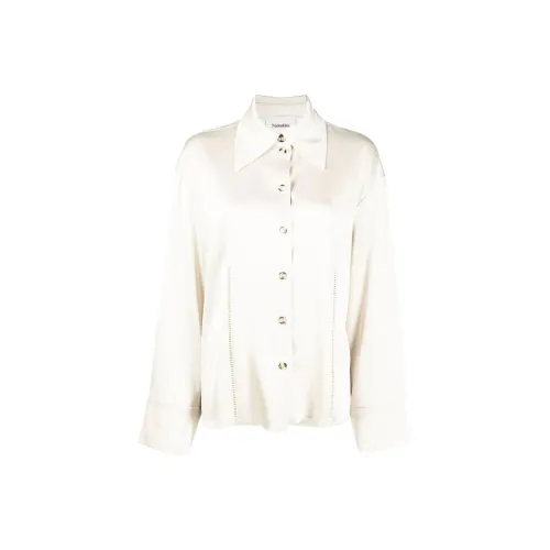 NANUSHKA Caio Ladder Stitch Shirt