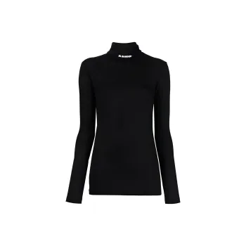 JIL SANDER + High Neck T Shirt