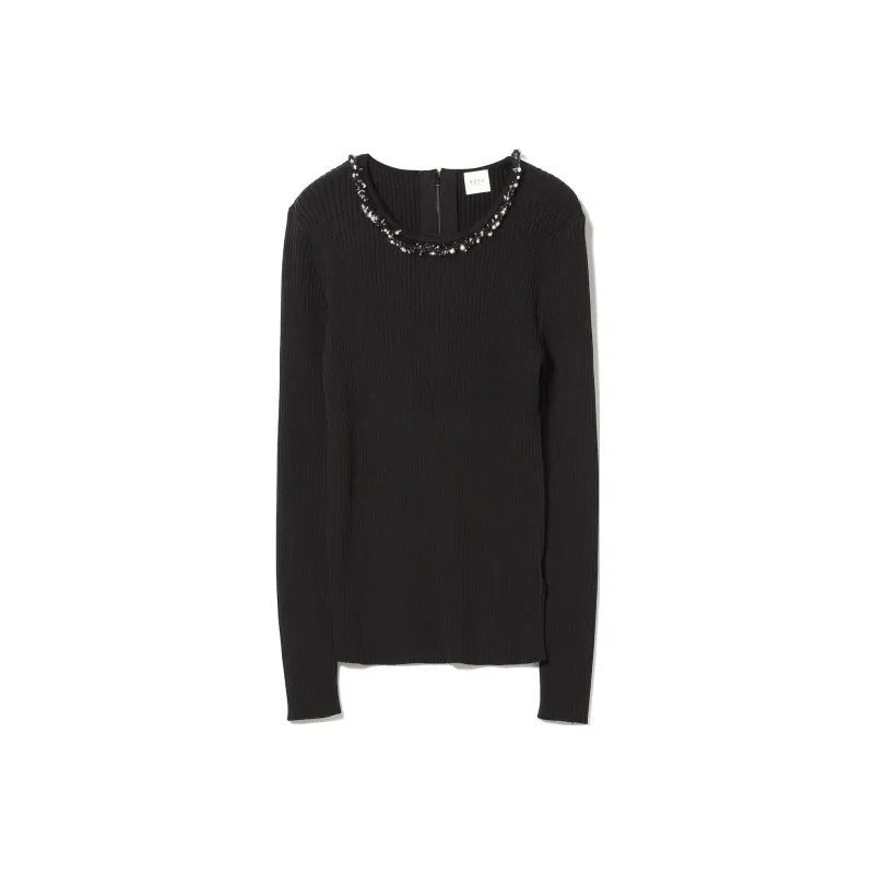 Beams EFFE Sweater Women's Black-0