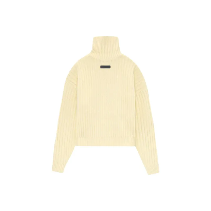 Fear Of God Essentials Women's Turtleneck Garden Yellow-0