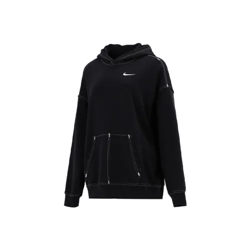 Nike NSW Swoosh Oversize Pullover Hoodie Black