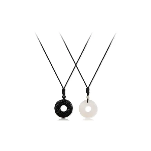 JUICY GRAPE Chalcedony Jade Necklaces Unisex