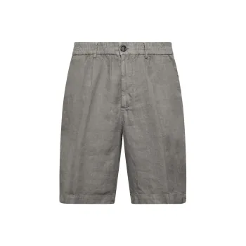 Brunello Cucinelli Buttoned Straight Leg Shorts