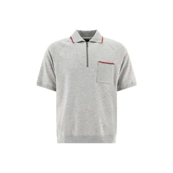 Beams Plus Polo Shirt Men's Gray