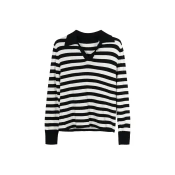 MISSSHINE Sweaters Women's Black/White